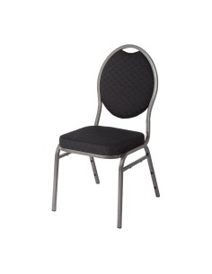 Chaises de banquet Bolero noir - lot de 4 2