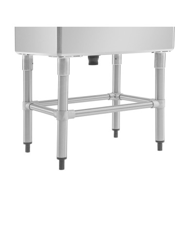 Évier profond Vogue 100 L inox - 900x770x600 mm