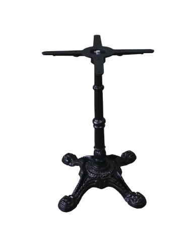 Pied de table décoré en fonte Bolero - 720 mm