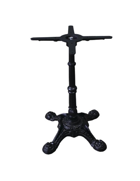 Pied de table décoré en fonte Bolero - 720 mm