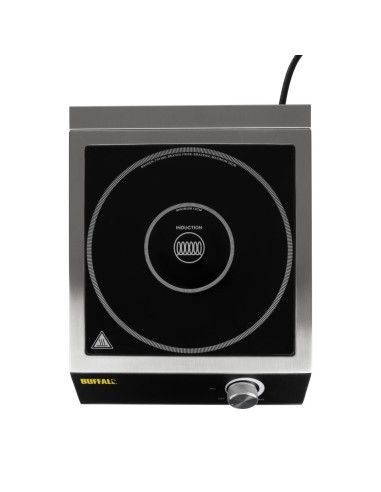 Plaque à induction Buffalo 3000W - Table de cuisson inox