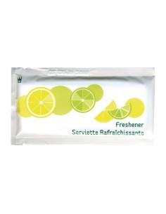 Serviettes rafraîchissantes eGreen - lot de 500