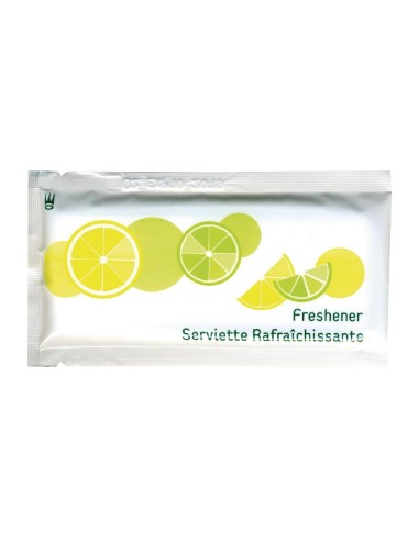 Serviettes rafraîchissantes eGreen - lot de 500