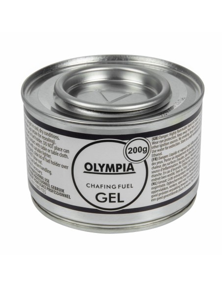 Gel combustible Olympia 3h x 12 - Bioéthanol professionnel