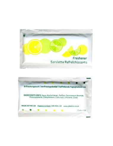 Serviettes rafraîchissantes eGreen - lot de 500