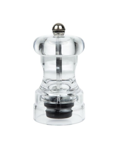 Moulin sel et poivre acrylique Olympia 102mm - Design compact