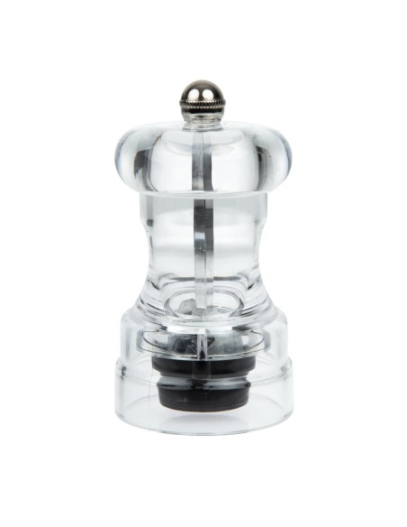 Moulin sel et poivre acrylique Olympia 102mm - Design compact