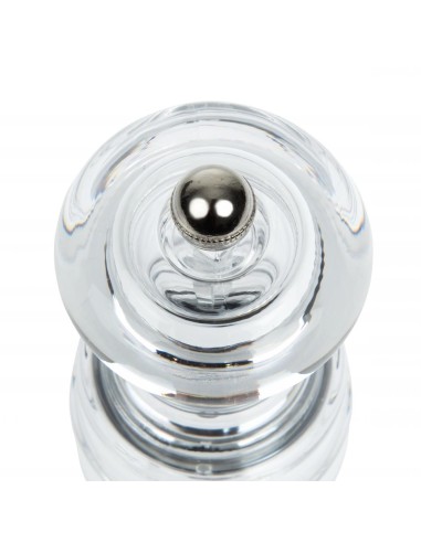 Moulin sel et poivre acrylique Olympia 102mm - Design compact