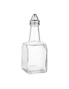 Bouteille en verre pour huile ou vinaigre Olympia - Lot de 12