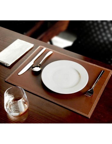 Set de table en simili cuir Olympia 400x300 mm