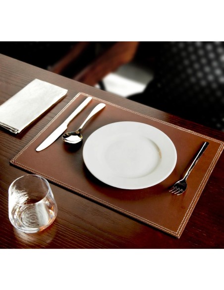 Set de table en simili cuir Olympia 400x300 mm