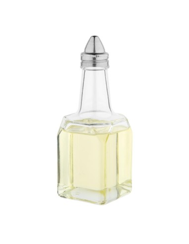 Bouteille en verre pour huile ou vinaigre Olympia - Lot de 12