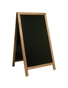Panneau de trottoir Securit teck 1200x680 mm - Bois brut
