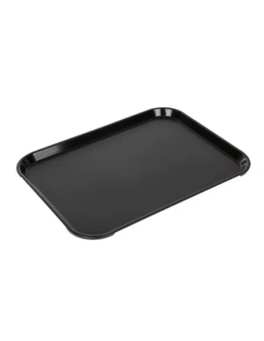 Plateau en polypropylène Fast Food Cambro noir 410 mm