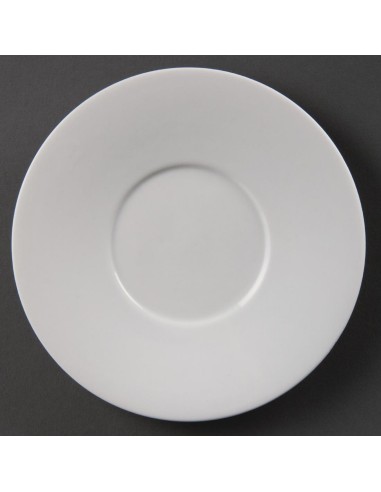 Soucoupes Olympia Whiteware 150mm - lot de 12