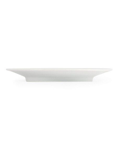 Soucoupes Olympia Whiteware 150mm - lot de 12