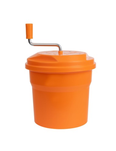 Essoreuse à salade manuelle Dynamic 10L - 10 L orange