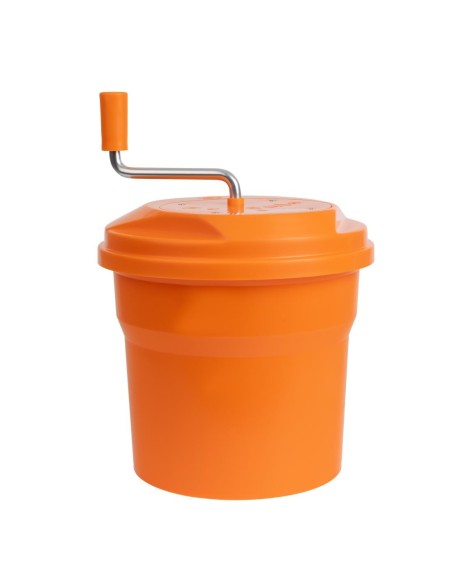 Essoreuse à salade manuelle Dynamic 10L - 10 L orange