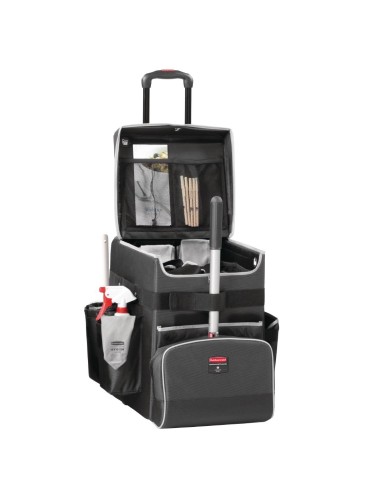 Chariot service mobile Rubbermaid Quick Cart moyen - 114L