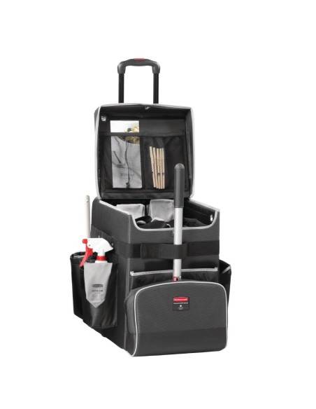 Chariot service mobile Rubbermaid Quick Cart moyen - 114L