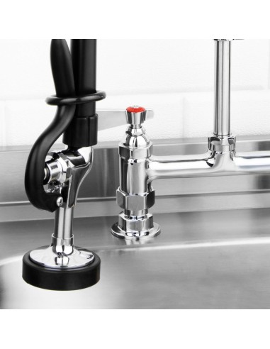 Douchette pré-rinçage double arrivée Vogue - 7 L/min