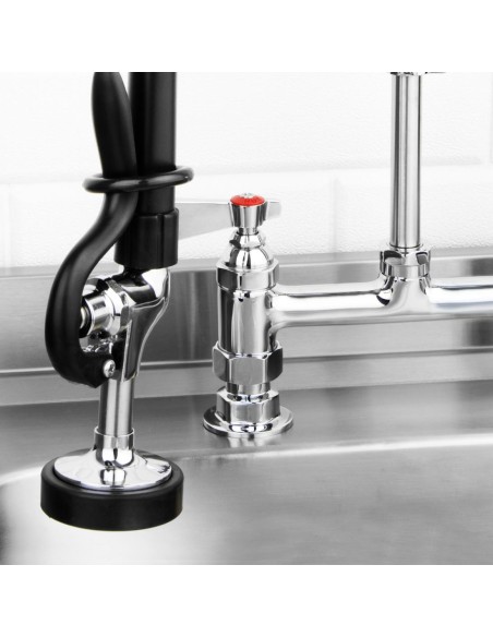Douchette pré-rinçage double arrivée Vogue - 7 L/min