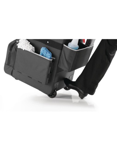 Chariot service mobile Rubbermaid Quick Cart moyen - 114L
