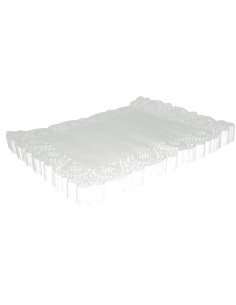 Napperons rectangulaires en papier Olympia - Lot de 250 2