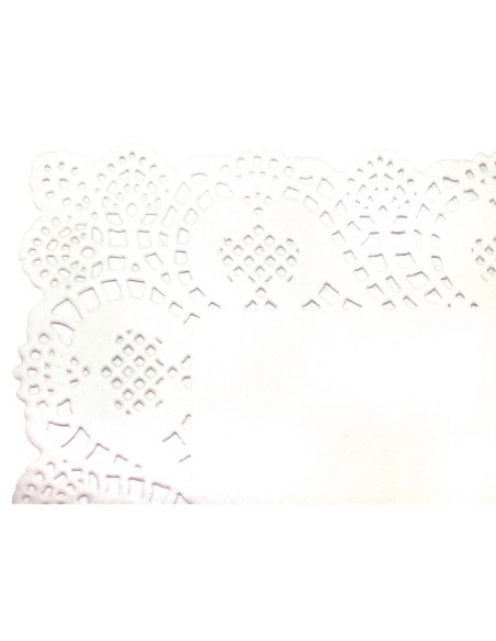 Napperons rectangulaires en papier Olympia - Lot de 250