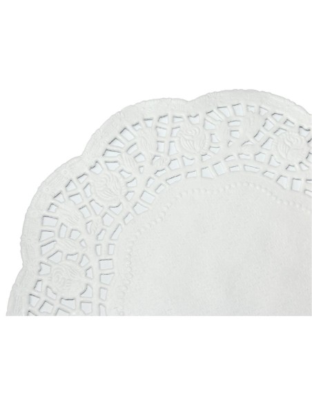 Napperons ronds en papier Olympia 240 mm - Lot de 250