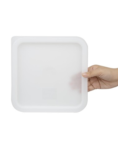 Couvercle carré moyen Hygiplas - 17x231 mm