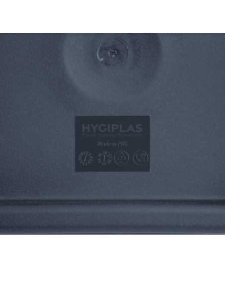 Couvercle carré bleu petit Hygiplas - 1,5 à 3,5 L