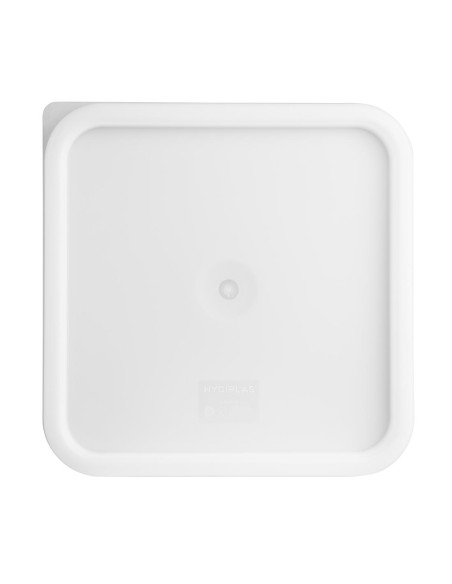 Grand couvercle carré blanc Hygiplas - CHR