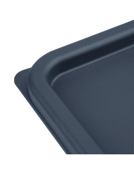 Couvercle carré bleu petit Hygiplas - 1,5 à 3,5 L