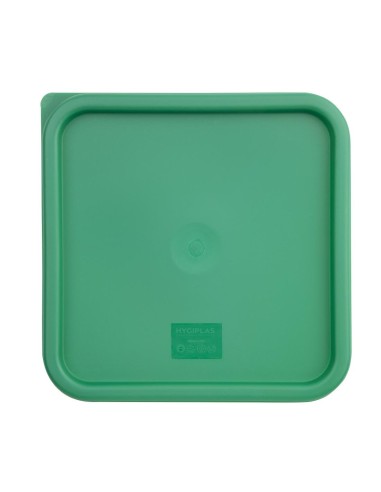 Couvercle carré vert grand Hygiplas - 10-15L