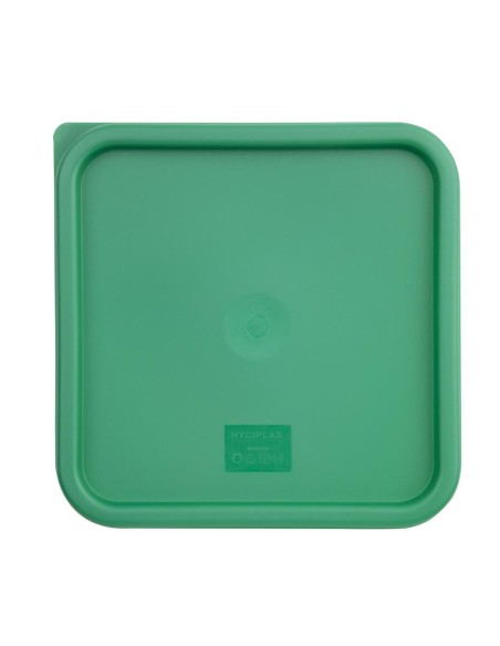 Couvercle carré vert grand Hygiplas - 10-15L
