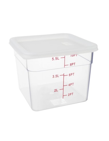 Couvercle carré moyen Hygiplas - 17x231 mm