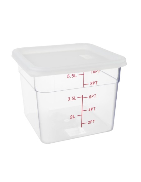 Couvercle carré moyen Hygiplas - 17x231 mm