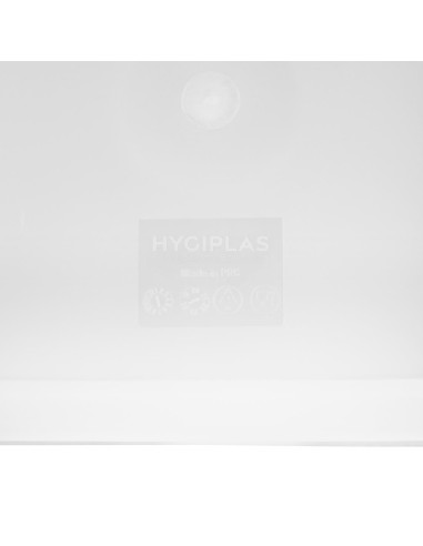 Grand couvercle carré blanc Hygiplas - CHR
