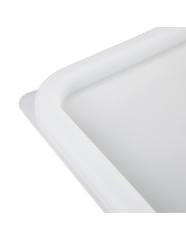 Couvercle carré blanc petit Hygiplas - 1,5-3,5L