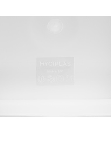 Couvercle carré blanc petit Hygiplas - 1,5-3,5L