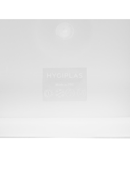 Couvercle carré blanc petit Hygiplas - 1,5-3,5L