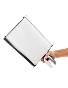 Cadre d'affichage Bolero pour poteau de barrière - format A4 2