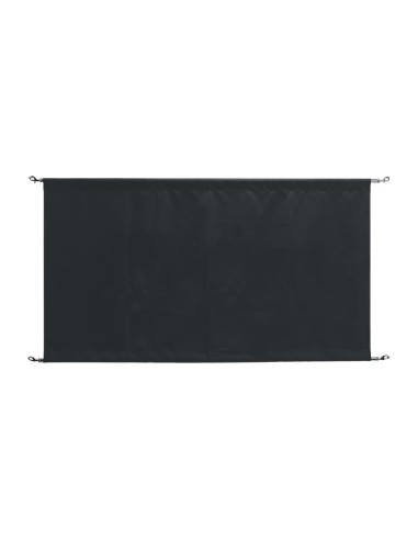 Barrière en toile Bolero noire - Gestion files d'attente