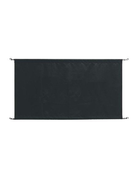 Barrière en toile Bolero noire - Gestion files d'attente