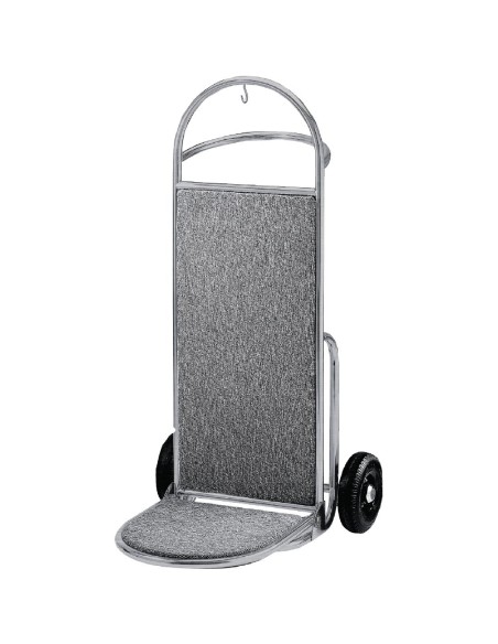 Chariot de réception Bolero - inox brossé, 18,5 cl
