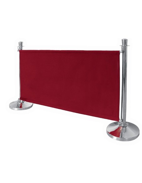 Barrière en toile Bolero rouge - 700x1430 mm