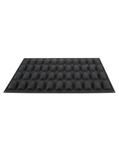 Moule silicone Pavoflex 44 madeleines - Noir
