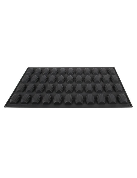 Moule silicone Pavoflex 44 madeleines - Noir