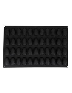 Moule silicone Pavoflex 44 madeleines - Noir 2